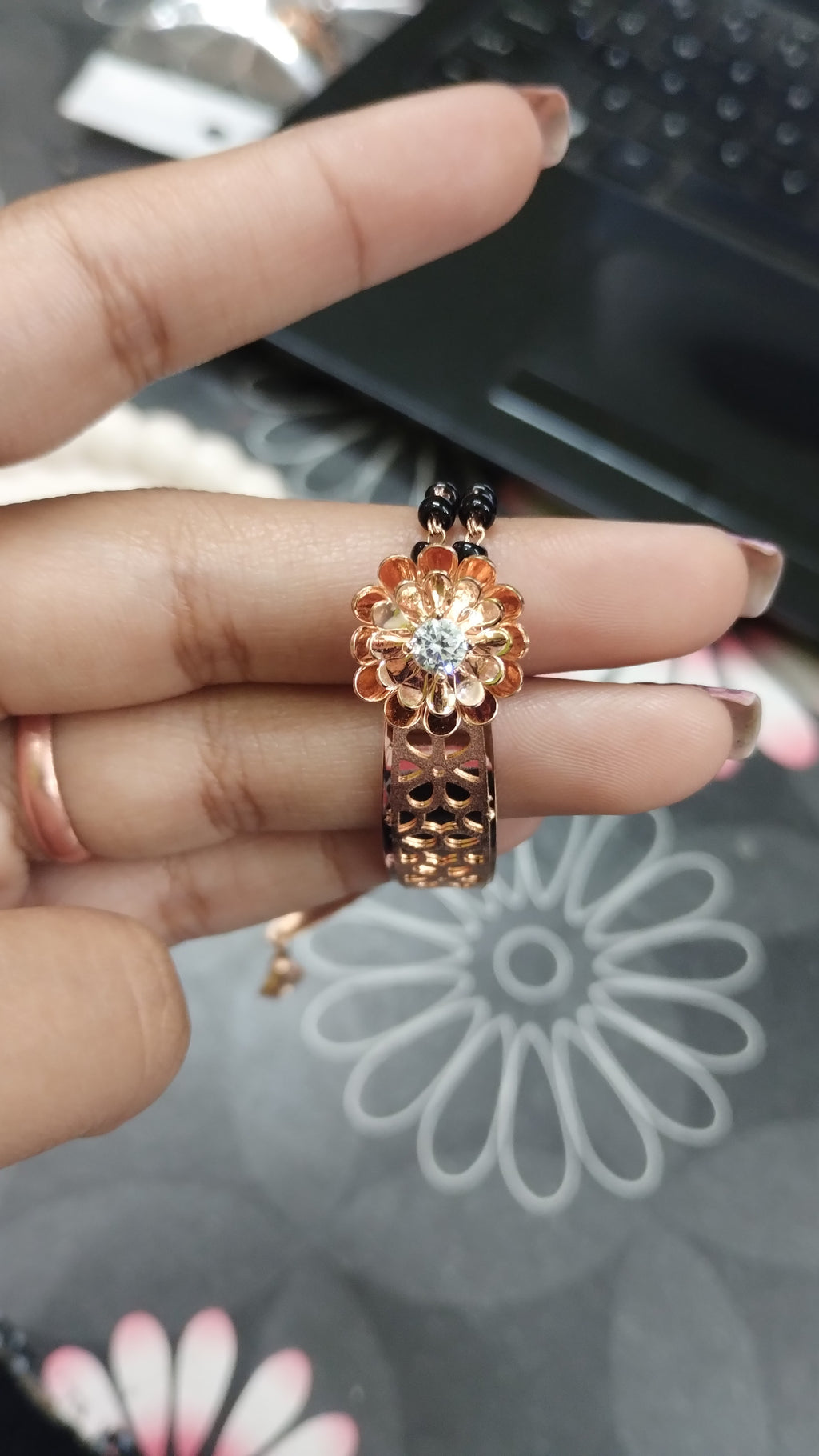Leaf silver bracelet lifestyle women wrist India