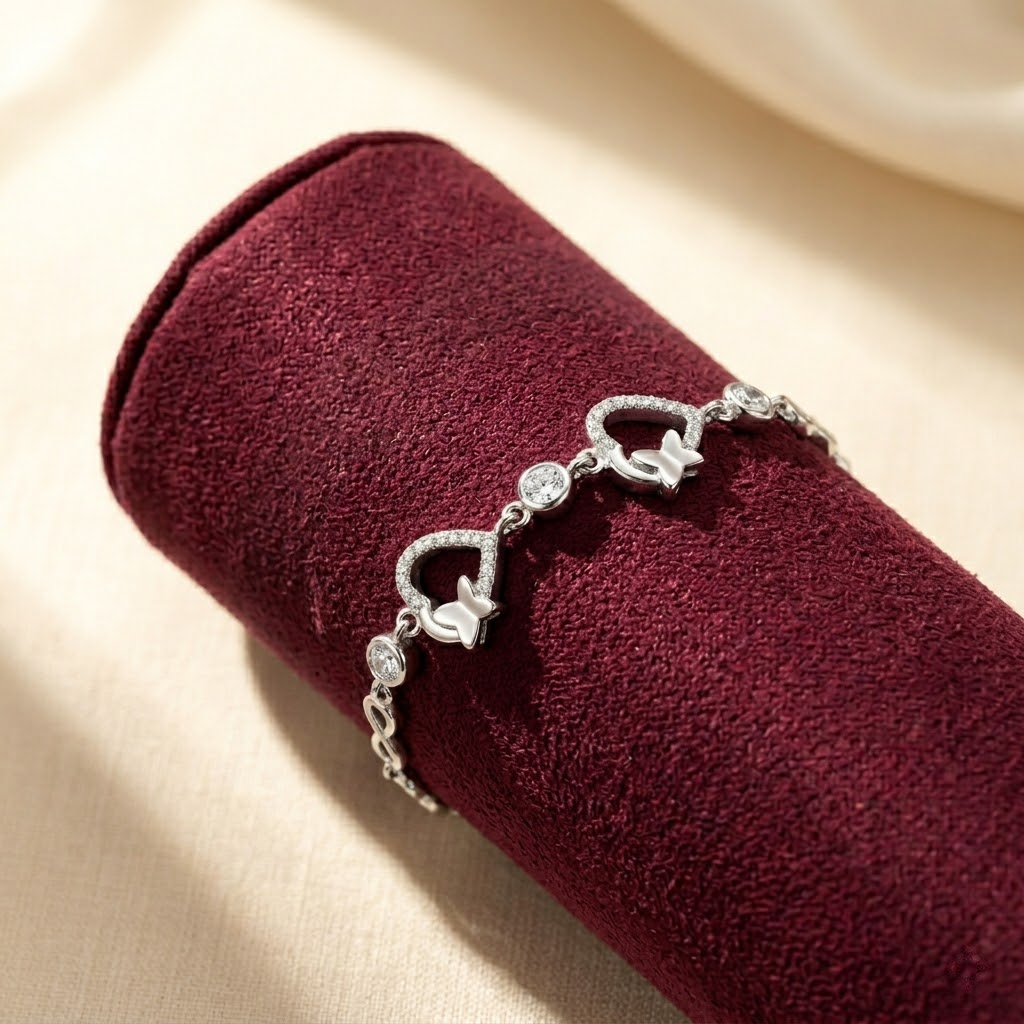 925 sterling silver Star Cluster Bracelet by Silvme with 925 sterling silver 925 purity, luxury silver design