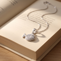 Gift-ready Silvme Serene Pendant Necklace Peace Meditation Gift, a 925 sterling silver for her