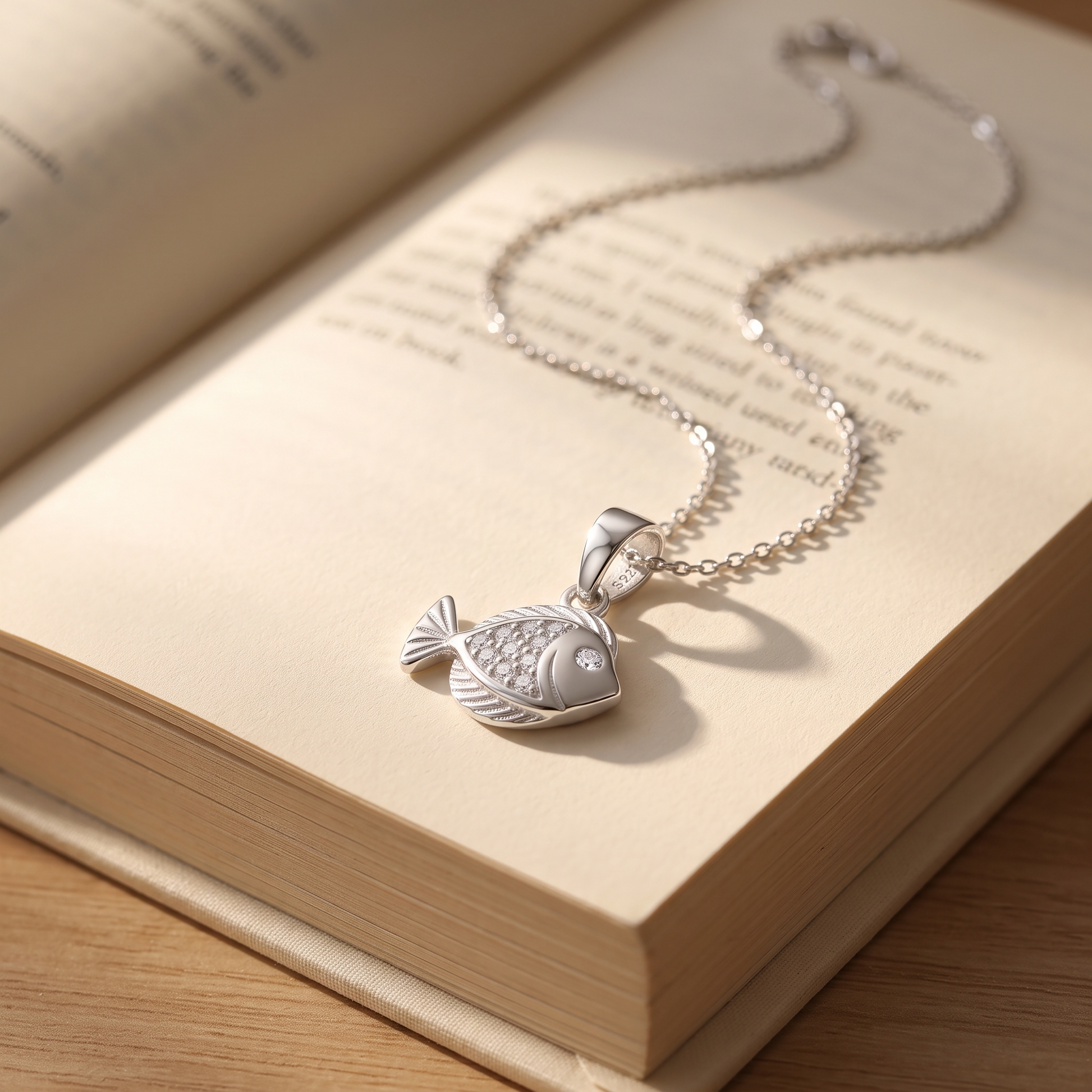 Gift-ready Silvme Serene Pendant Necklace Peace Meditation Gift, a 925 sterling silver for her