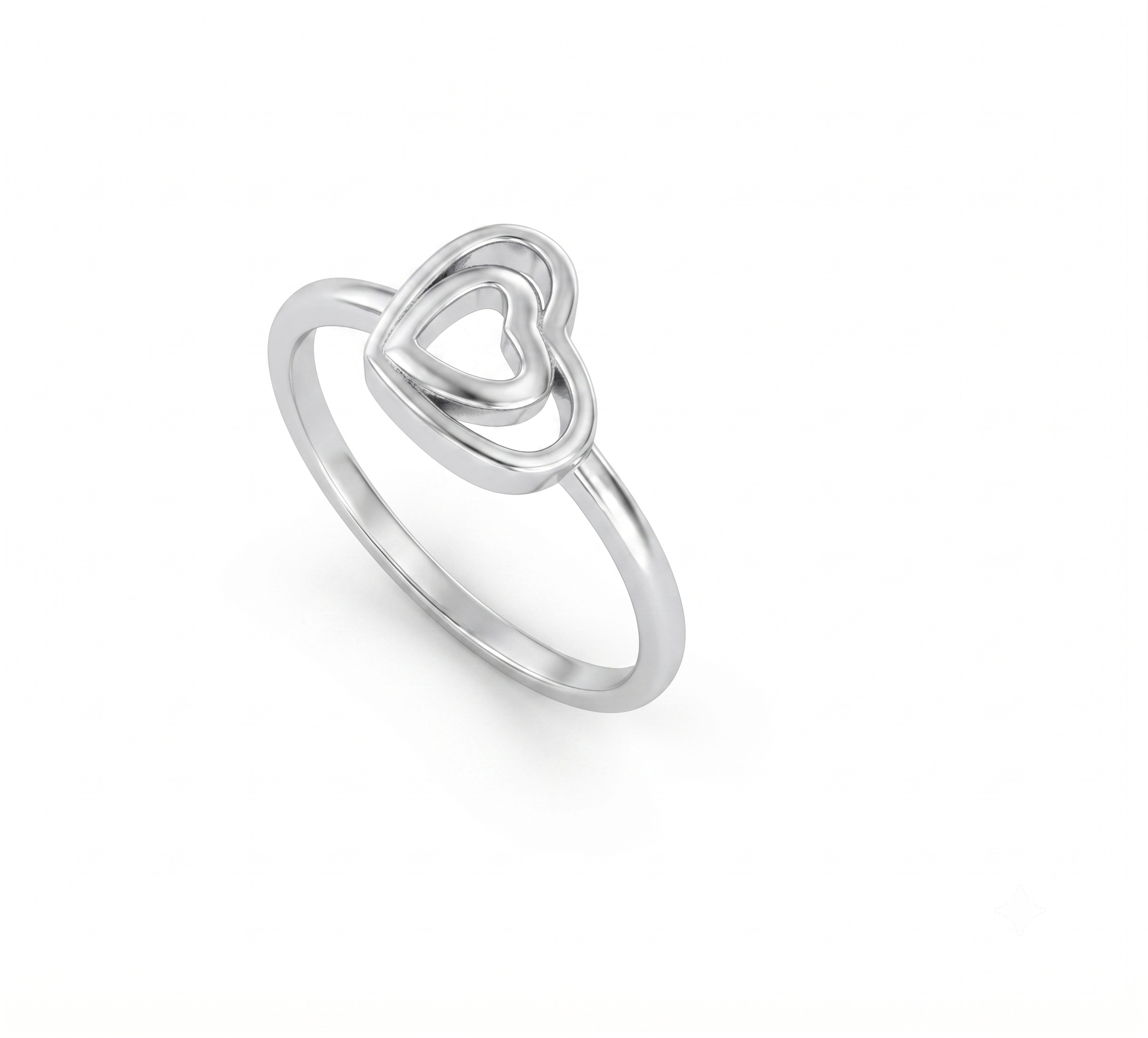 925 sterling silver Promise Ring Women Engagement by Silvme, an elegant accessory for her, minimal modern styling