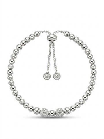 Silvme Heart Bracelet in 925 sterling silver, jewellery for women, premium silver jewellery