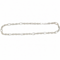 Silvme 925 silver neck chain, approx. 17.93 g, solid silver, not plated, sterling silver throughout