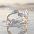 Silvme Graduation Gift 925 sterling silver ring for women — worn on the finger