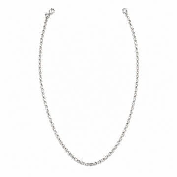 Silvme chain in solid 925 sterling silver, approx. 3.28 g, sterling clasp and findings