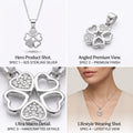 Elegant 925 silver jewellery â€“ the Silvme Pendant Necklace Love Gift, timeless design for women