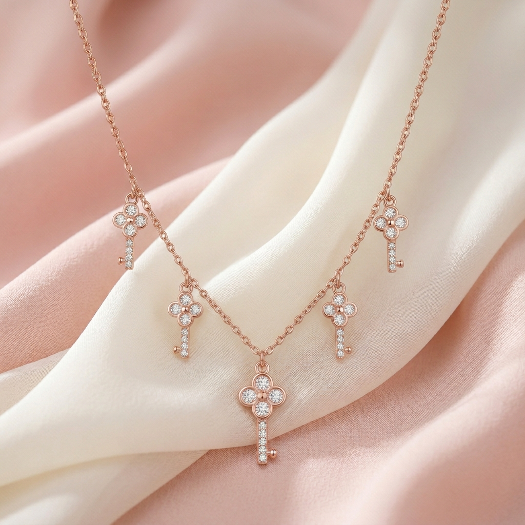 925 sterling silver 925 purity on the Silvme Butterfly CZ Pendant Necklace in 925 sterling silver for women