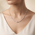 925 silver box link chain for women and men from Silvme, around 6.09 g on the scale