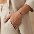 Silvme Bead Chain Bracelet showcasing its bead chain design in 925 sterling silver, timeless everyday elegance