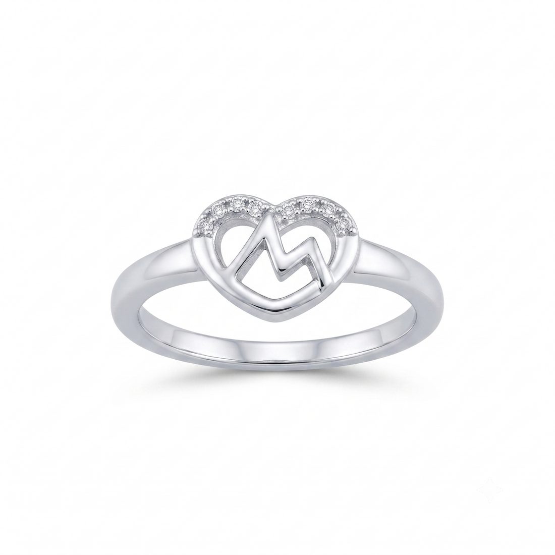 Silvme Stackable Fashion Ring, crafted in 925 sterling silver for women, premium silver jewellery
