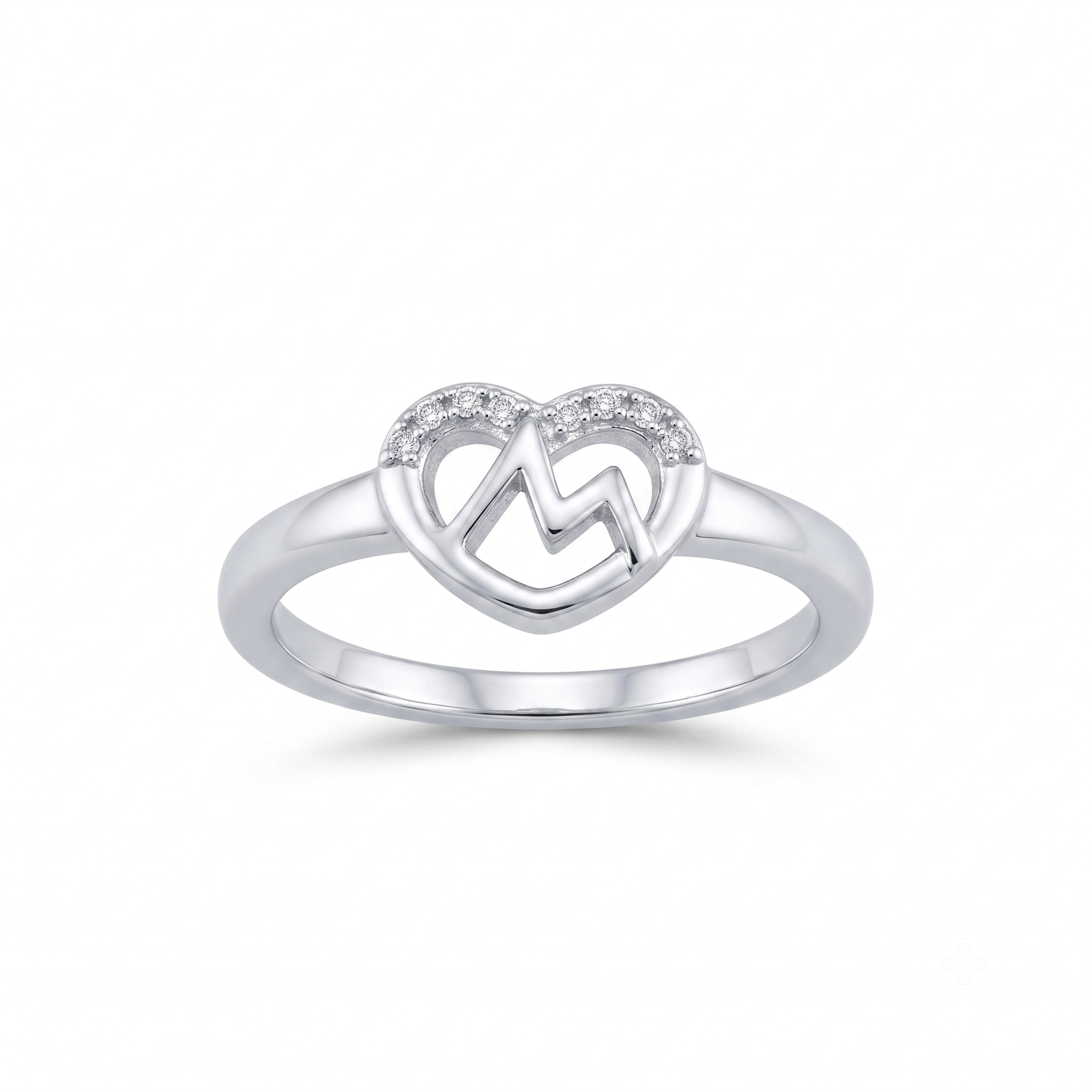 Silvme Stackable Fashion Ring, crafted in 925 sterling silver for women, premium silver jewellery