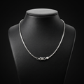 925 silver box link chain for women and men from Silvme, around 6.11 g on the scale