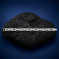 The slim textured link bracelet for men shown against a plain studio background