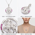 Silvme Pendant Necklace Lucky Charm Gift in 925 silver, a fine pick as an anniversary gift