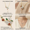 A giftable 925 silver chain pendant necklace â€“ the Silvme Gold Plated Heart Pendant Necklace