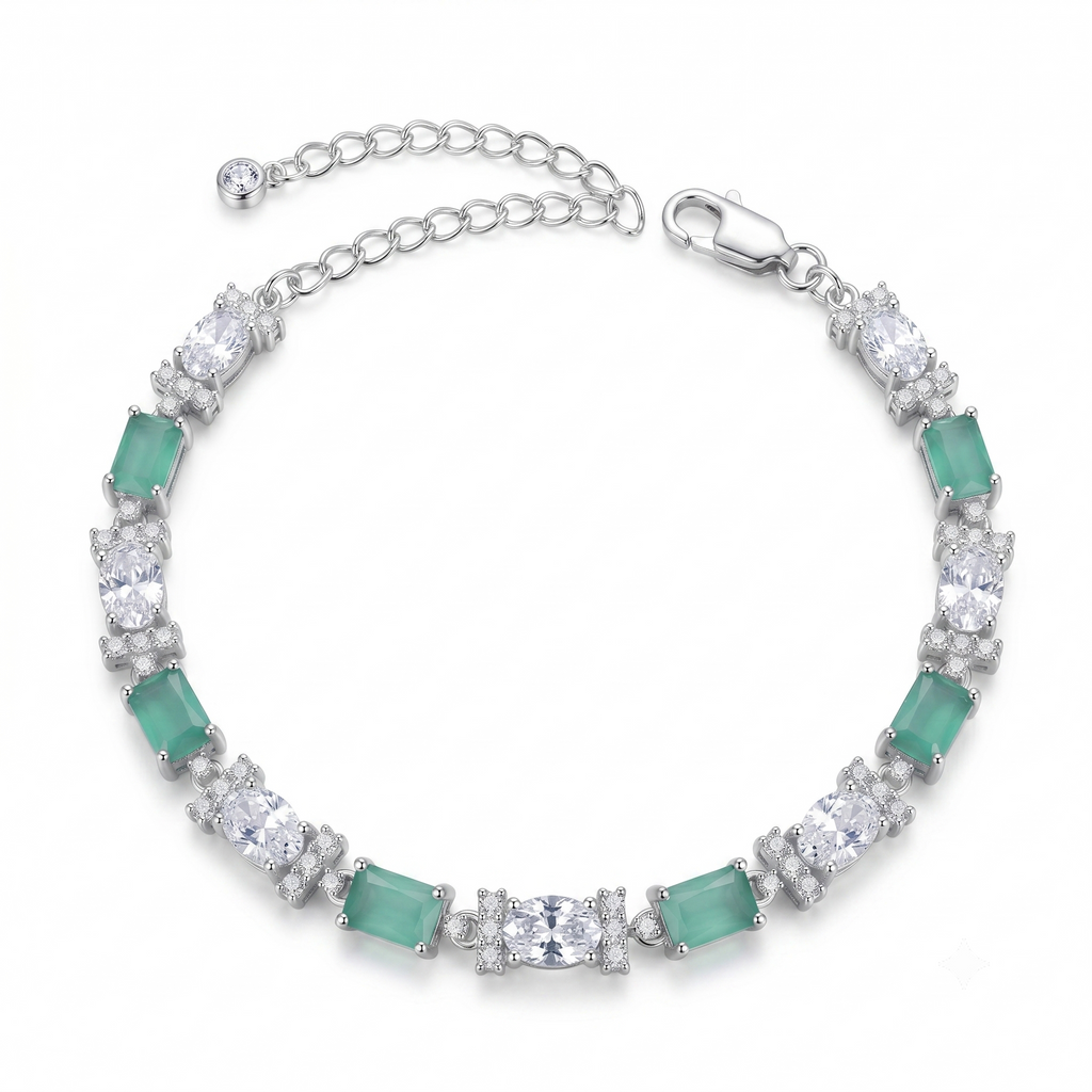 925 silver coin charm bracelet lifestyle women