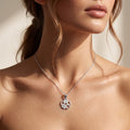 925 silver Pendant Necklace Love Gift by Silvme, well suited as a Valentine gift for women