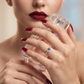 Silvme New Year Gift 925 sterling silver ring for women — close-up detail