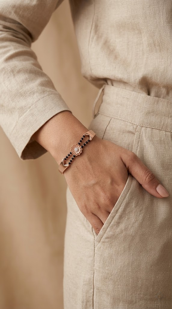 Gift-ready Silvme Diamond Cut Bracelet, a 925 silver for her, timeless everyday elegance, premium silver jewellery