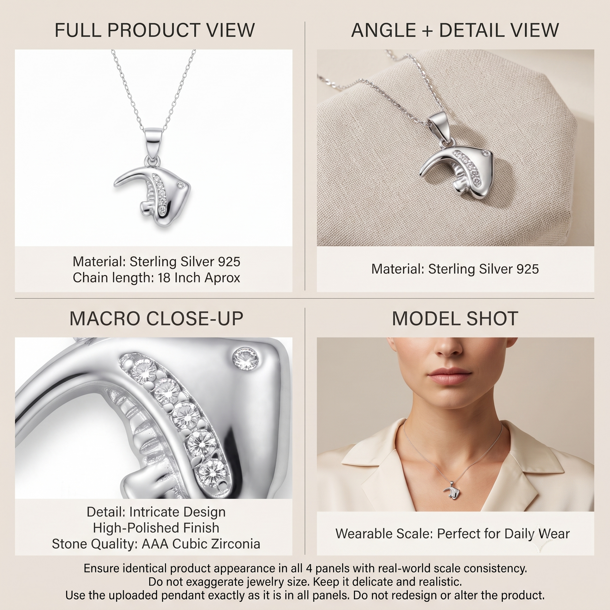 Silvme Family Tree Pendant Necklace Meaningful Gift in 925 sterling silver, a fine pick as an anniversary gift