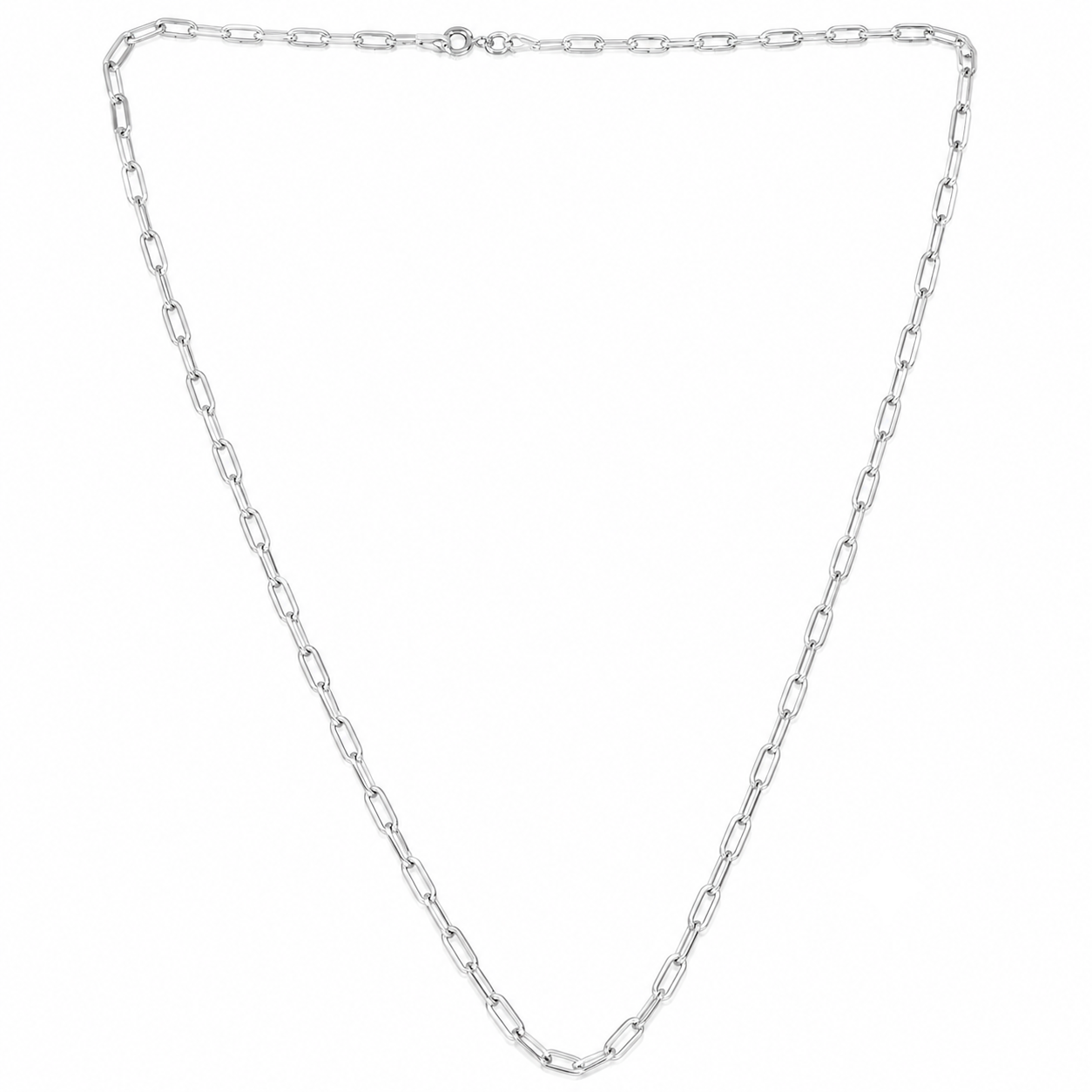 Sterling silver chain by Silvme, made for women and men, close to 6 g in weight, sterling silver throughout