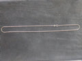 Silvme 925 silver rhodium-plated neck chain, approx. 5.05 g, rhodium over solid 925 silver
