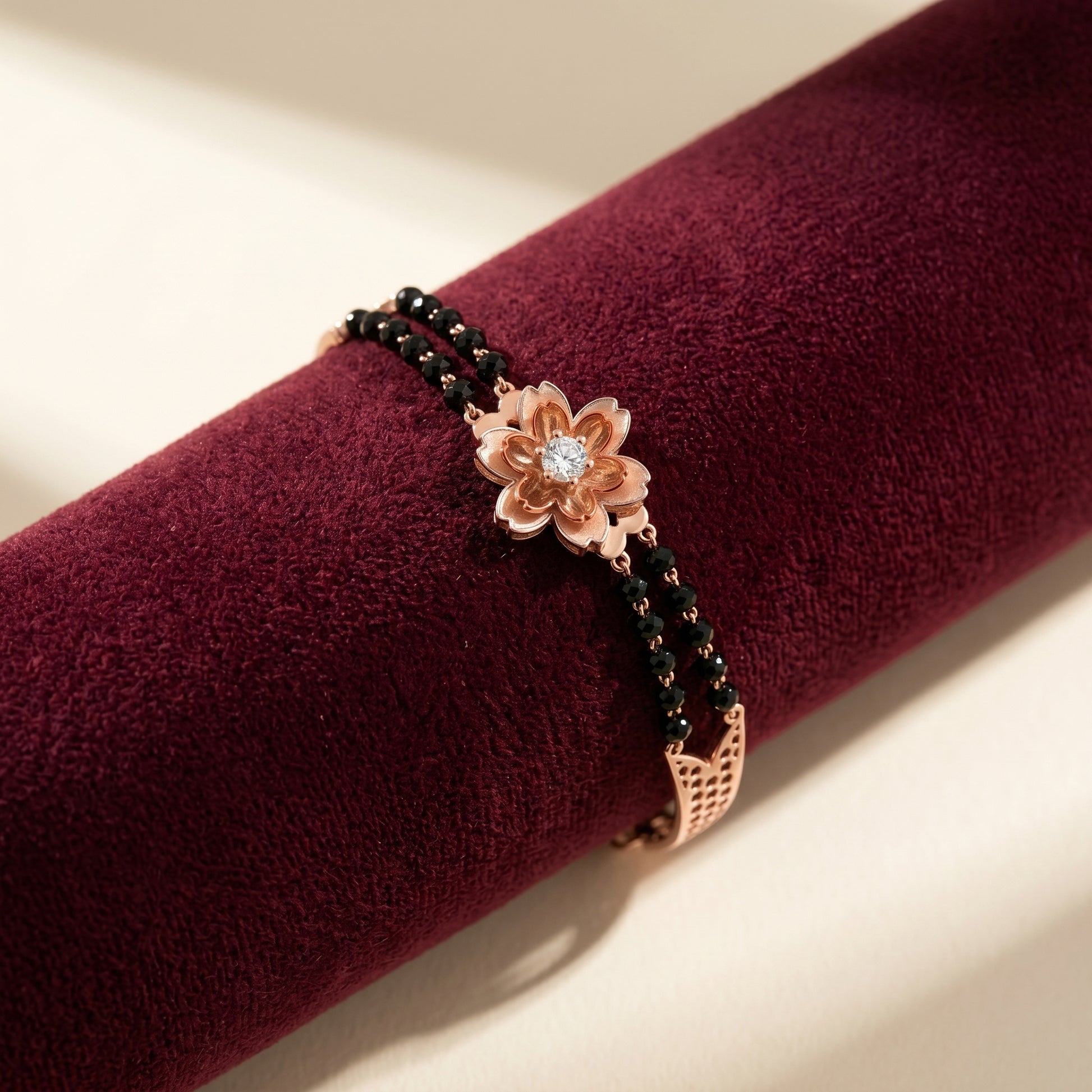 Silvme Rose Gold Plated Bracelet in 925 sterling silver, a lovely choice as a birthday gift