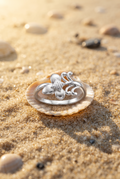 Silvme Peacock Tail Statement Ring, crafted in 925 sterling silver for women, timeless everyday elegance