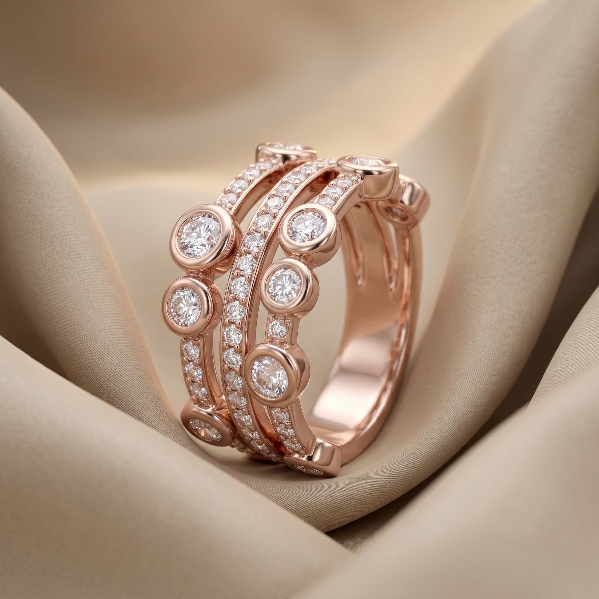Silvme Vintage Style 925 sterling silver ring for women — close-up detail