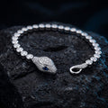 Silvme Snake Chain Bracelet in 925 silver, a lovely choice as an anniversary gift, luxury silver design