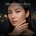 Silvme Ocean Wave Textured 925 sterling silver ring for women — close-up detail