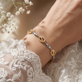 Silvme Daisy Flower Bracelet featuring 925 sterling silver 925 purity, 925 silver jewellery, premium silver jewellery