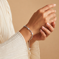 Silvme Infinity Link Bracelet in 925 silver, a lovely choice as a birthday gift, luxury silver design