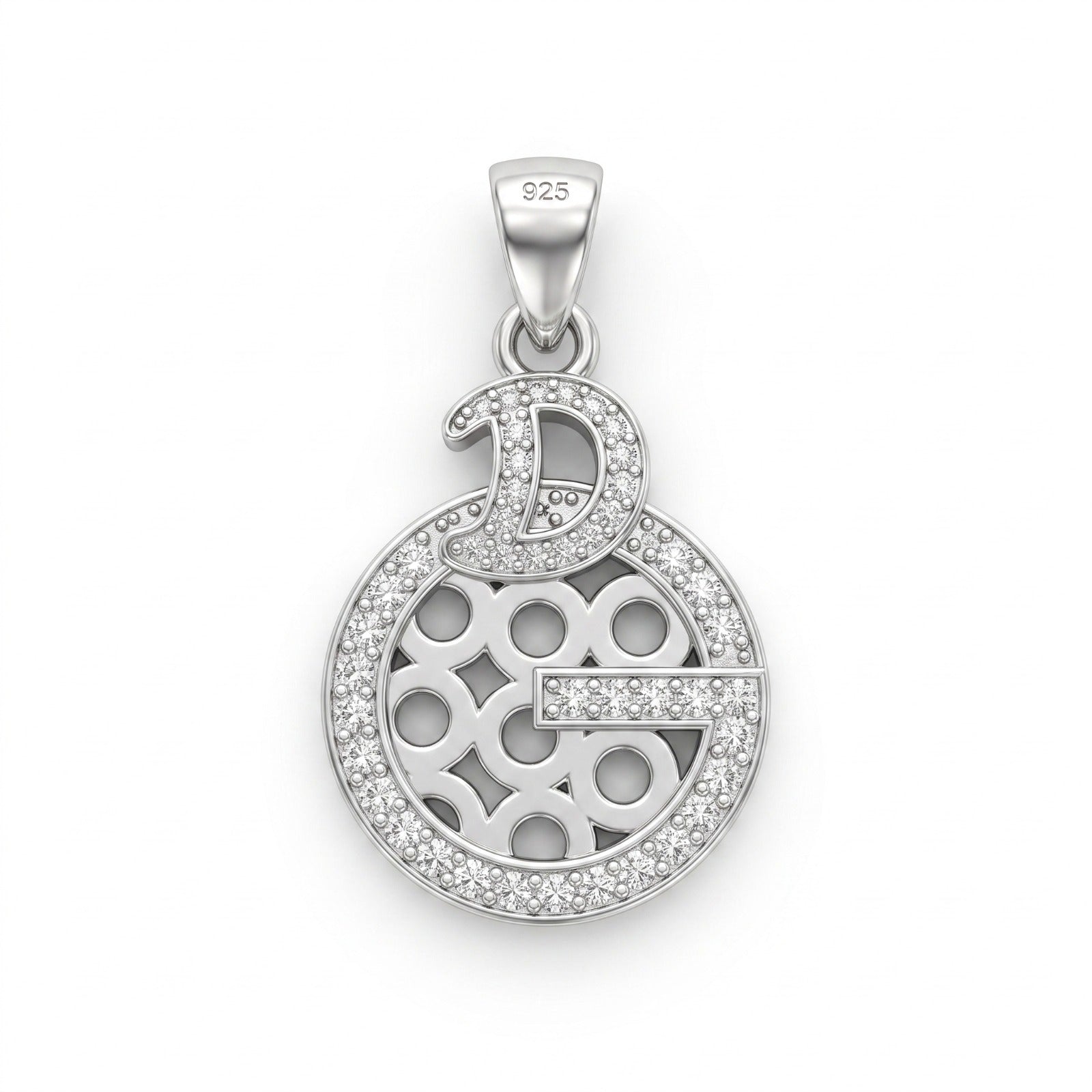 Silvme Spiritual Pendant Necklace Blessed Gift in 925 sterling silver, jewellery for women