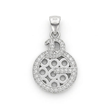 Silvme Spiritual Pendant Necklace Blessed Gift in 925 sterling silver, jewellery for women