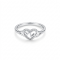 Silvme Stackable Fashion 925 sterling silver ring for women — studio detail shot