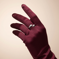 Silvme Graduation Gift 925 sterling silver ring for women — close-up detail