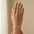 925 silver Twisted Rope Bracelet by Silvme, well suited as an anniversary gift for women, premium silver jewellery