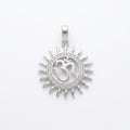 Silvme Charm Pendant Necklace Anniversary Gift Wife, crafted in 925 sterling silver for women