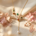 Gold Plated design detail on the Silvme Gold Plated Heart Pendant Necklace, crafted in polished 925 sterling silver