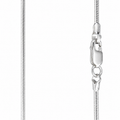 Silvme chain in solid 925 sterling silver, approx. 6.06 g, sterling clasp and findings