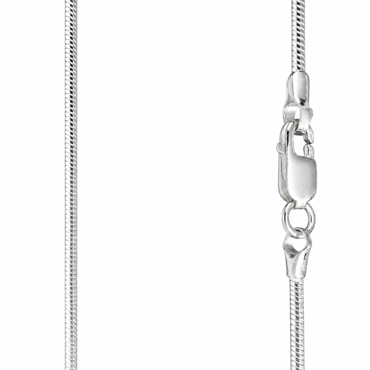 Silvme chain in solid 925 sterling silver, approx. 6.06 g, sterling clasp and findings