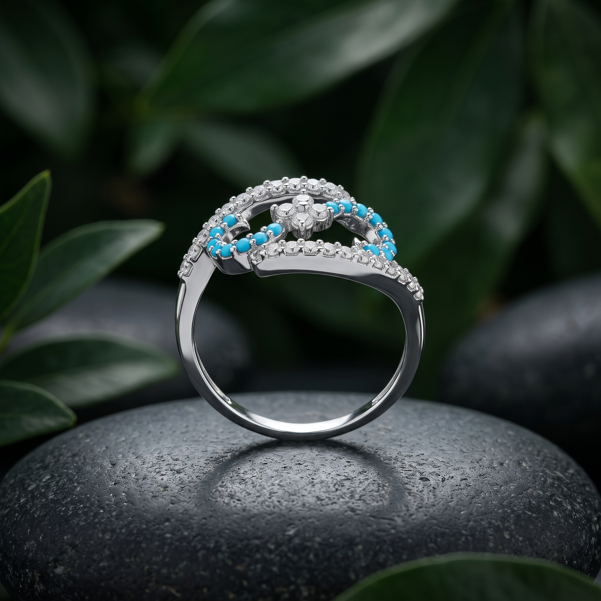 Silvme Knot Design Ring showcasing its knot design design in 925 silver, a gift-worthy silver piece