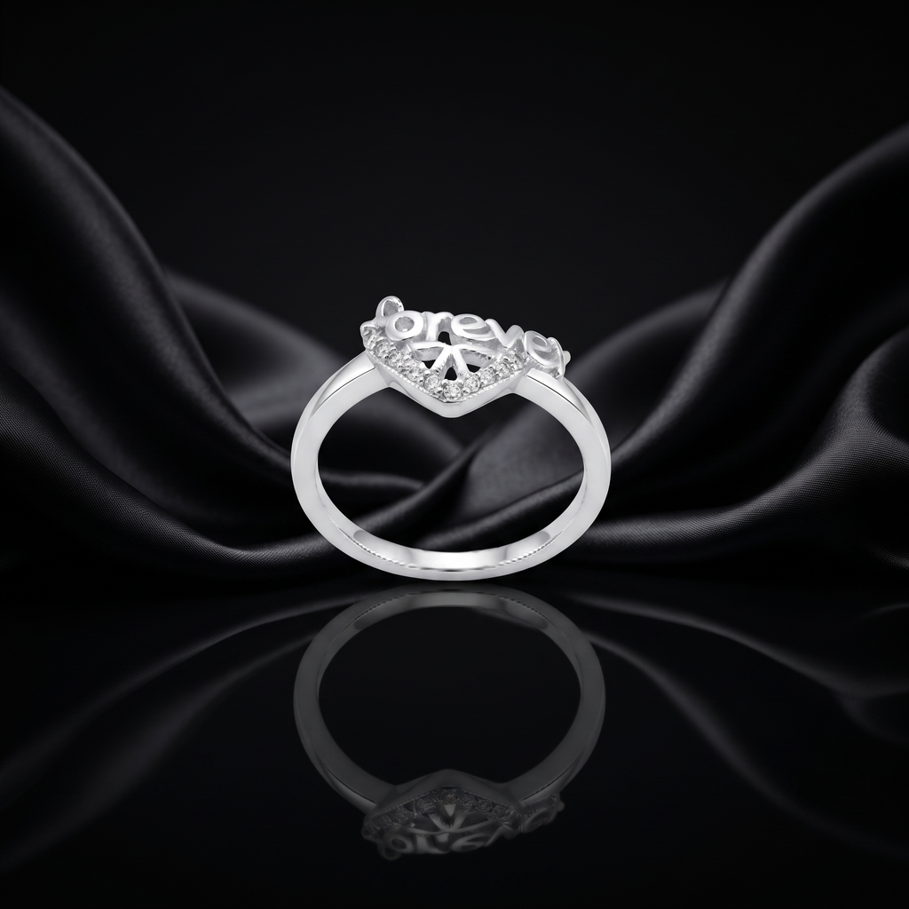 925 silver Chic Office Ring Professional by Silvme with hallmarked 925 purity, timeless everyday elegance