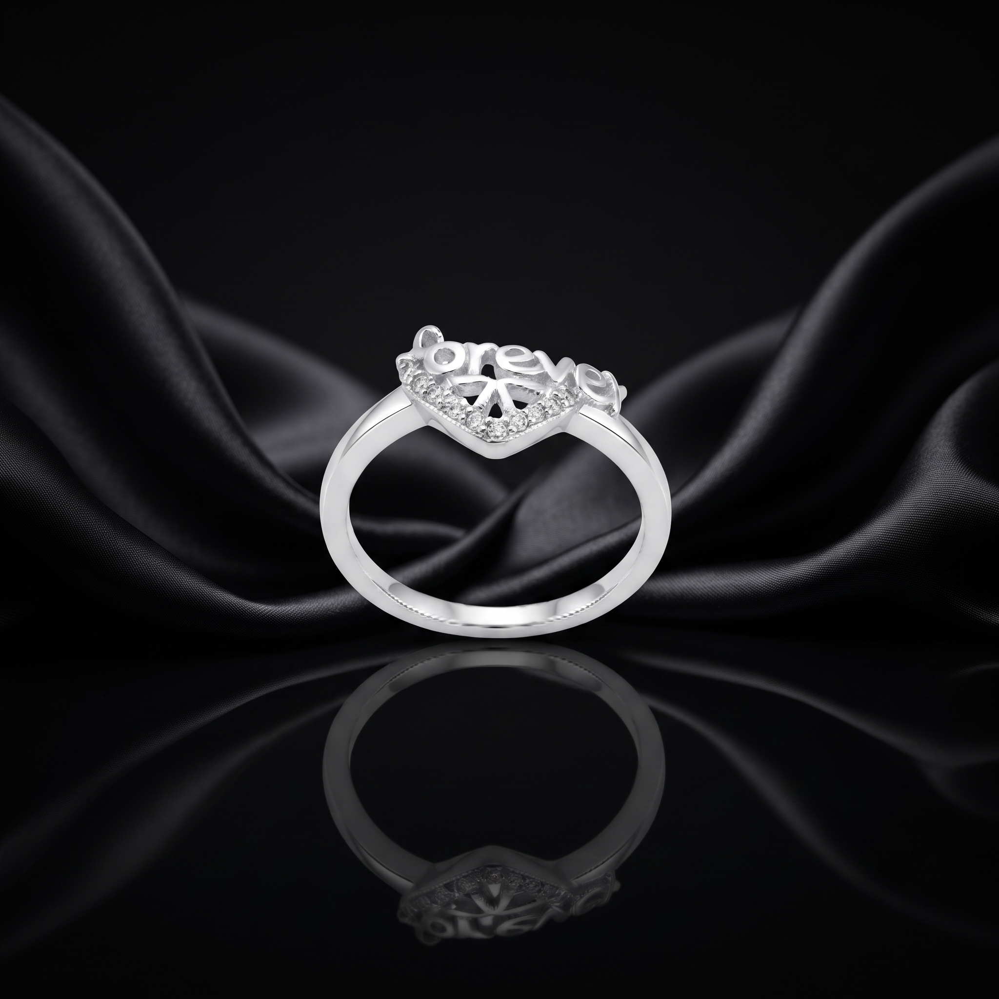 925 silver Chic Office Ring Professional by Silvme with hallmarked 925 purity, timeless everyday elegance