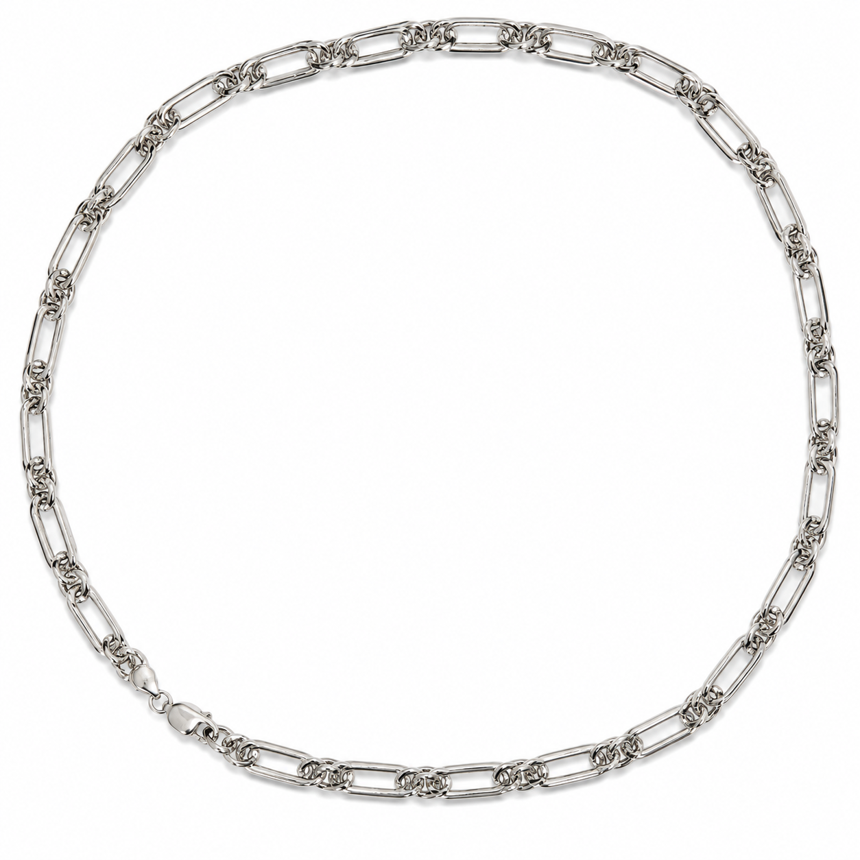 Silvme chain in solid 925 sterling silver, approx. 16.62 g, sterling clasp and findings