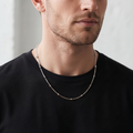 925 silver chain for women and men from Silvme, 20 inch, around 5.14 g on the scale