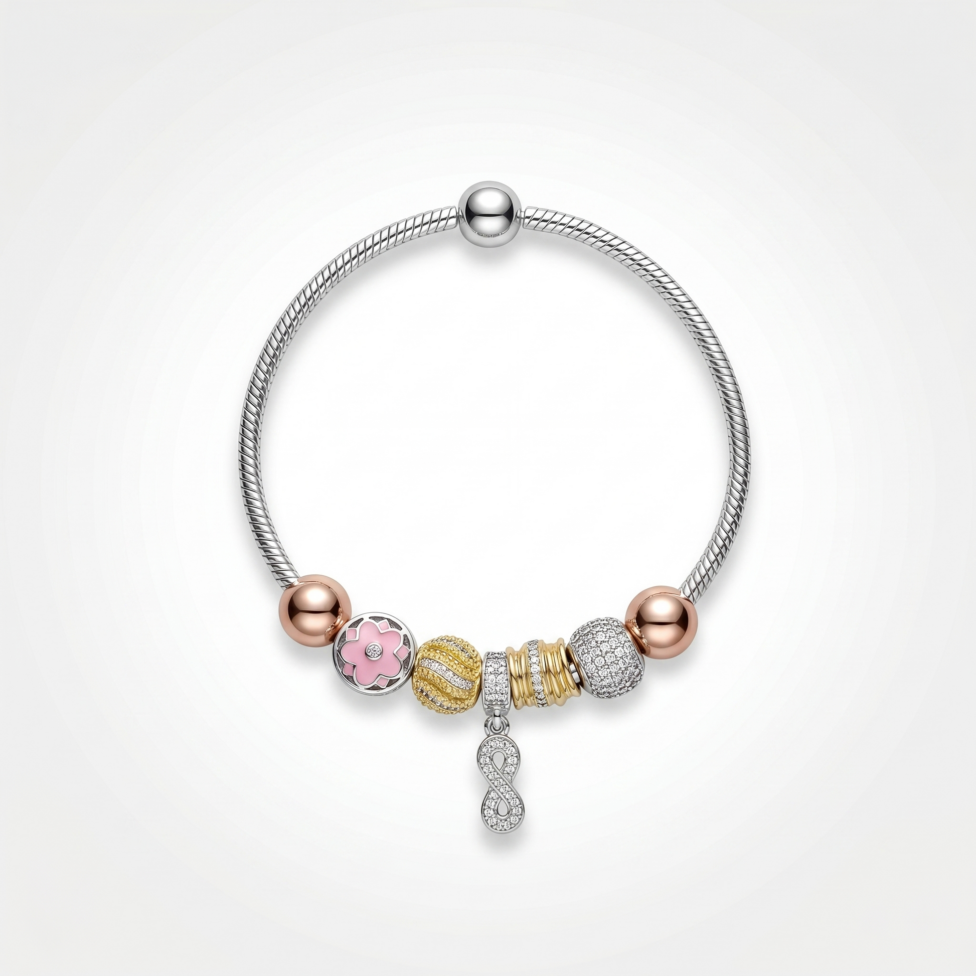 Silvme Tennis CZ Bracelet featuring 925 sterling silver 925 purity, 925 sterling silver jewellery, ideal as a birthday gift