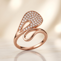 Silvme Minimal 925 sterling silver ring for women — angled view
