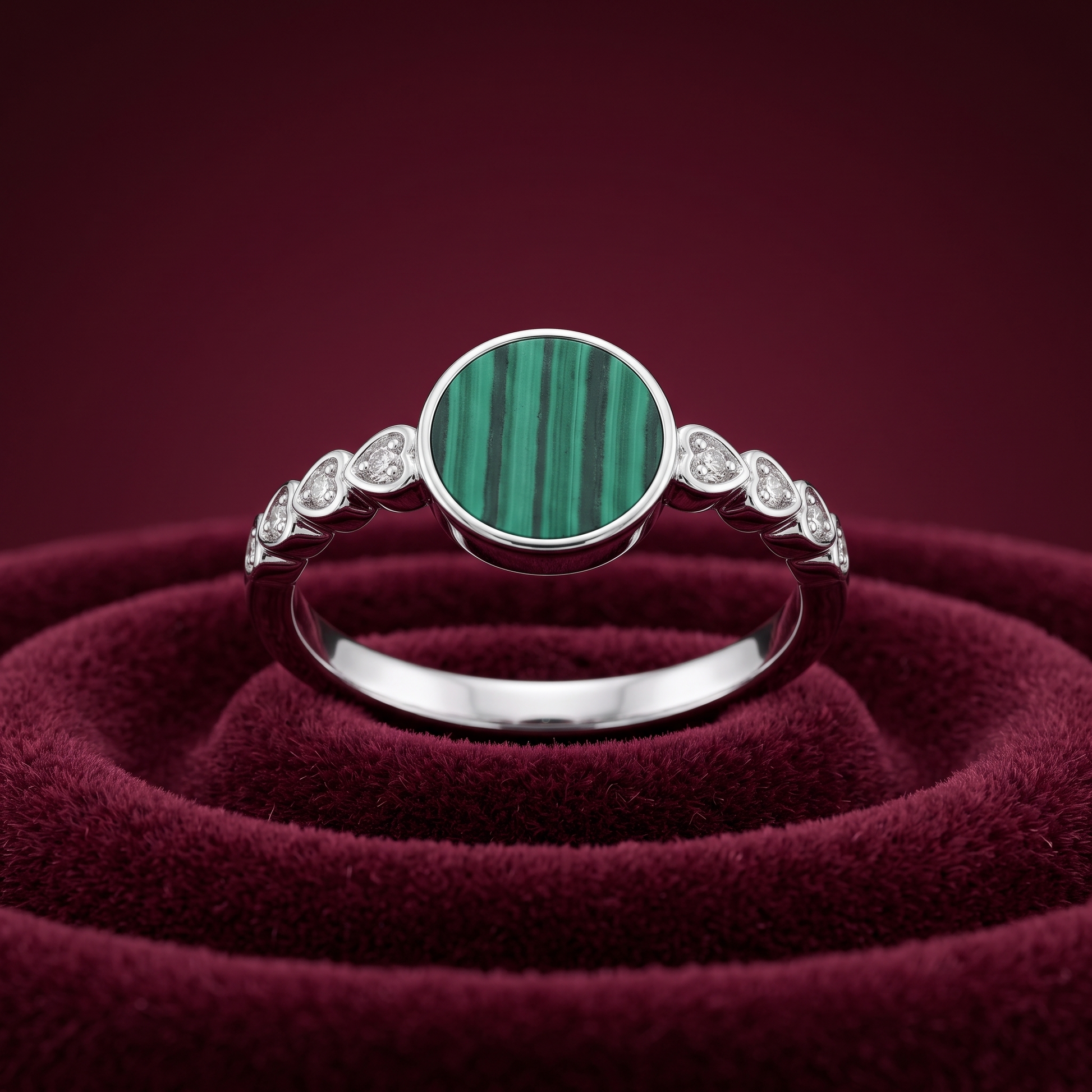 Silvme Slim Minimal 925 sterling silver ring for women — worn on the finger